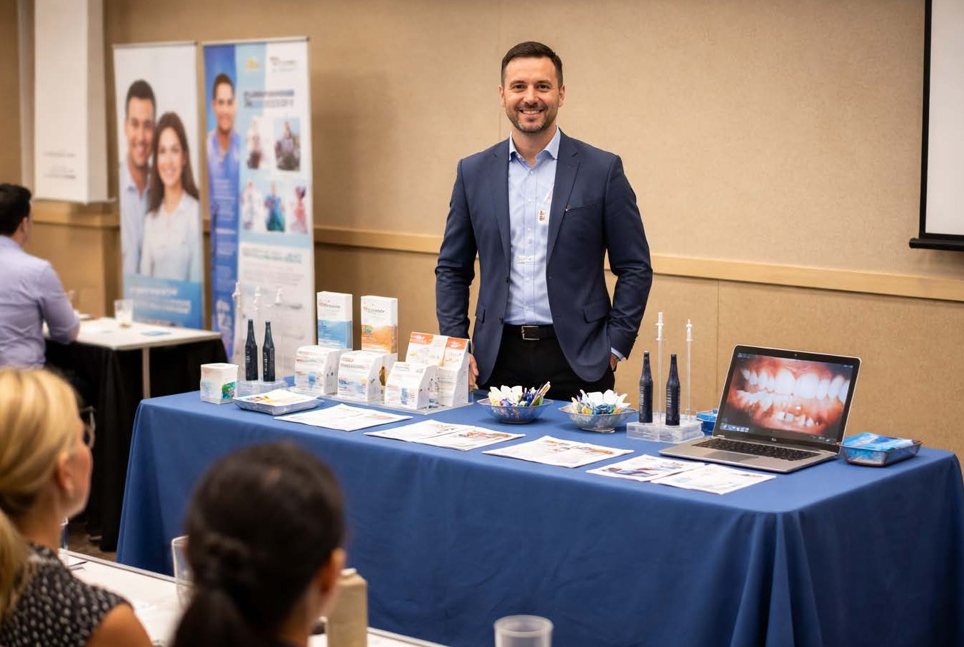 Dental Vendor at conference