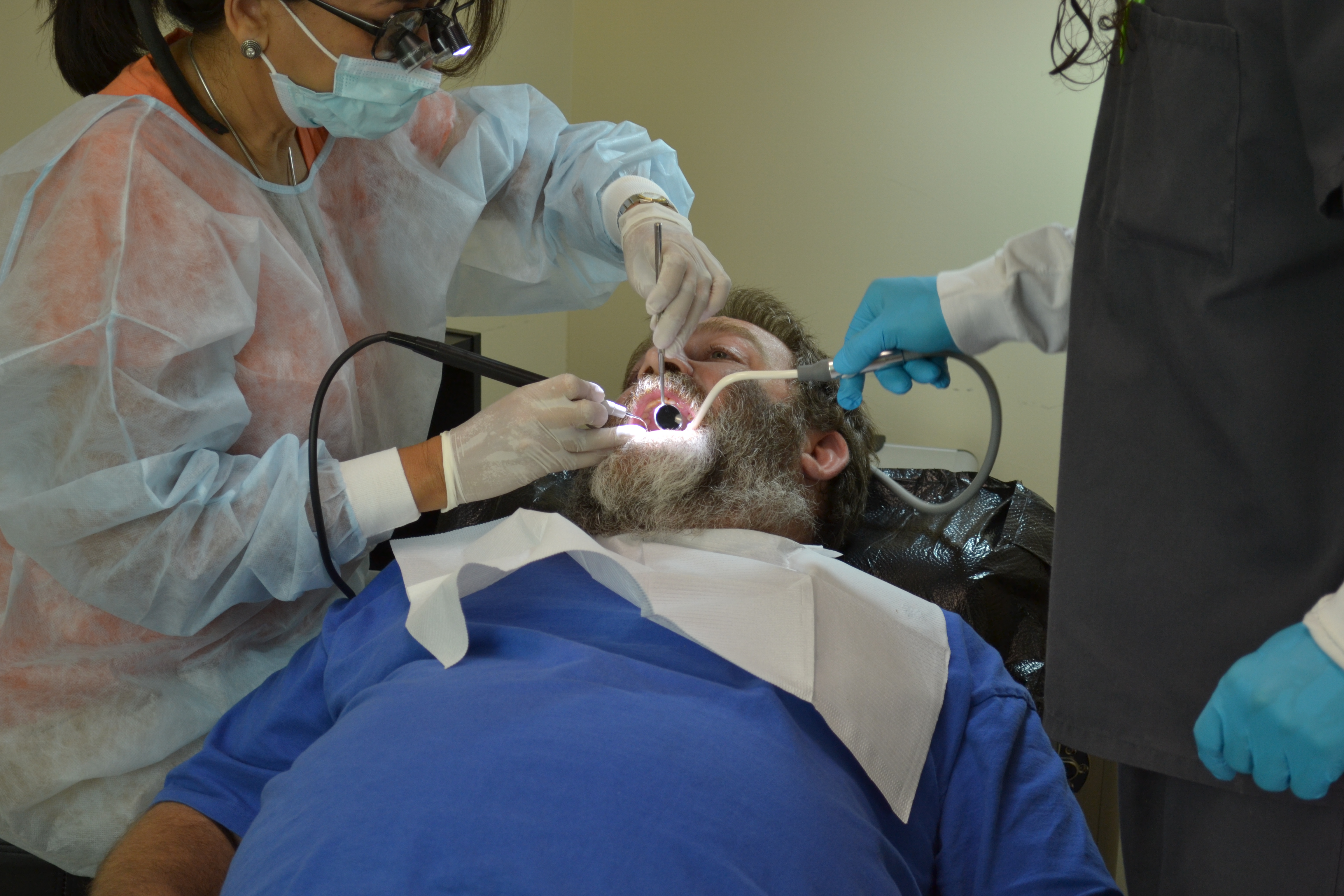 Dental procedure for community service